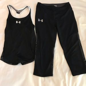 Under Armour Leggings and Tank top set